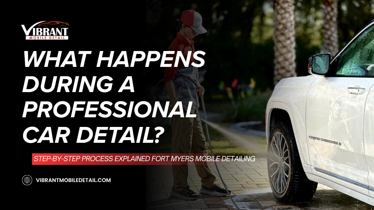 What Happens During a Professional Car Detail? (Step-by-Step Process Explained)